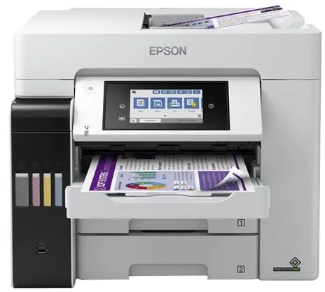 Epson EcoTank ET-5880 All-in-One Tintenstrahldrucker Multifunktion mit Fax - Farbe - Tinte