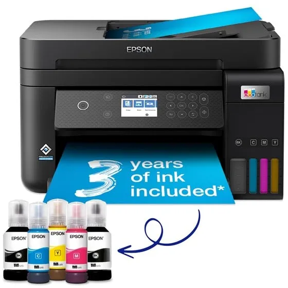 Epson EcoTank ET-3850 All-in-One-Tintenstrahldrucker Multifunktion - Farbe - Tinte