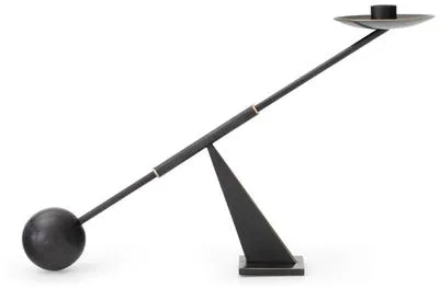 Audo Interconnect Kerzenhalter W42,5 Gebürstete Messing