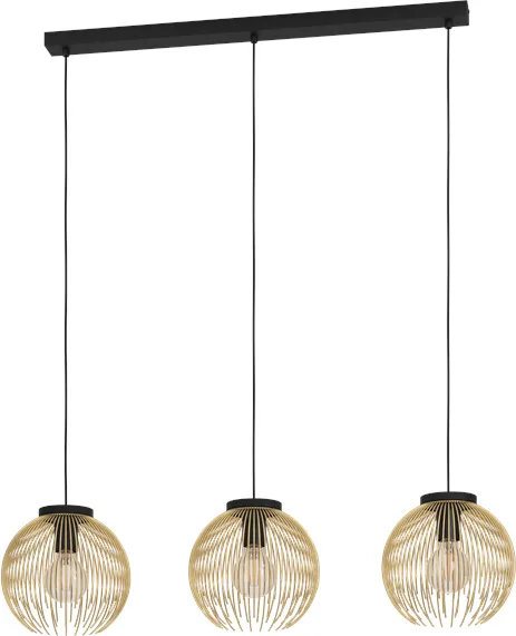 EGLO Venezuela Esstisch 3Xe27 L935 Gold