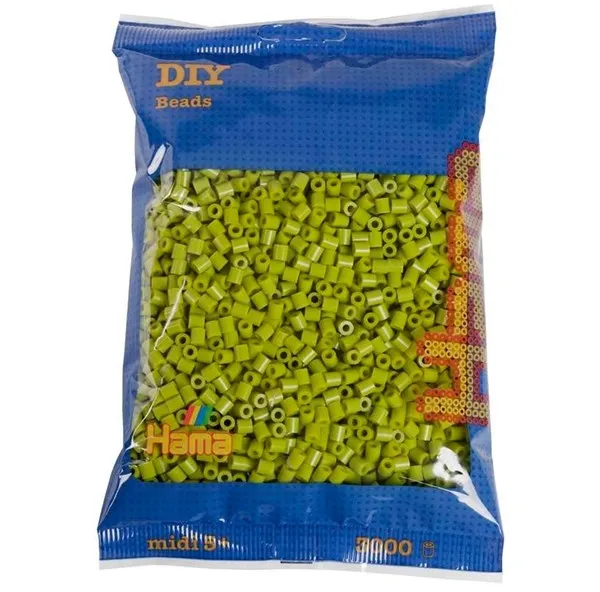 HAMA Midi Perlen 3000 Stk. Limette