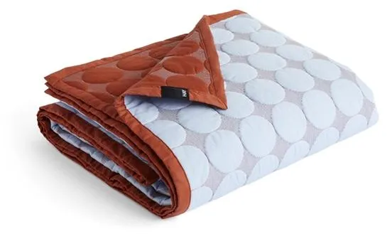 HAY Mega Dot Tagesdecke 260x260 Hellblau