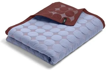 HAY Mega Dot Tagesdecke 235x245 Hellblau