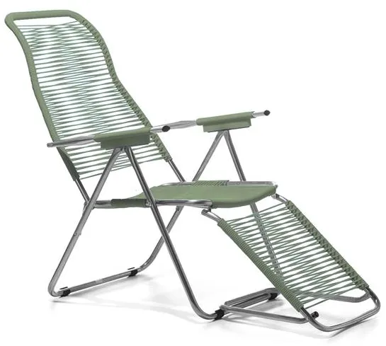 Fiam Spaghetti Sonnenliege Sage Green