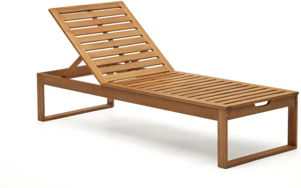 Sulamita, Outdoor-Liege, natur, Massivholz